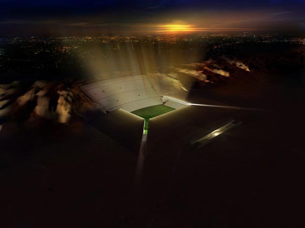 Γήπεδο ποδοσφαίρου καλά… κρυμμένο στην έρημο! - Εικόνα 3