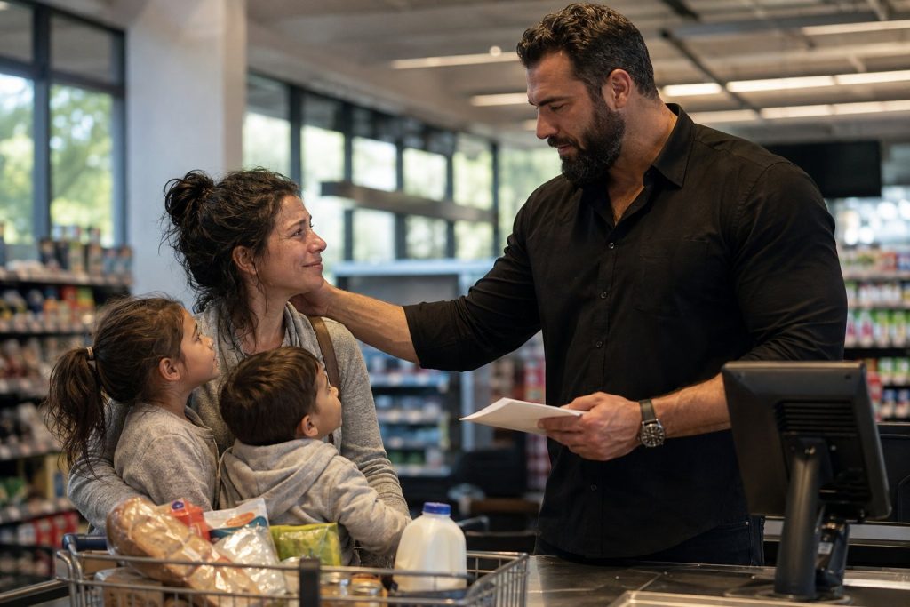 Μια πράξη καλοσύνης από τον υπεύθυνο ενός σουπερμάρκετ άλλαξε τη ζωή μιας γυναίκας