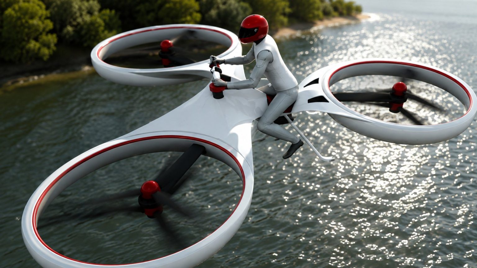 Flike: Το πρώτο επανδρωμένο hoverbike που κάνει την πτήση προσωπική υπόθεση