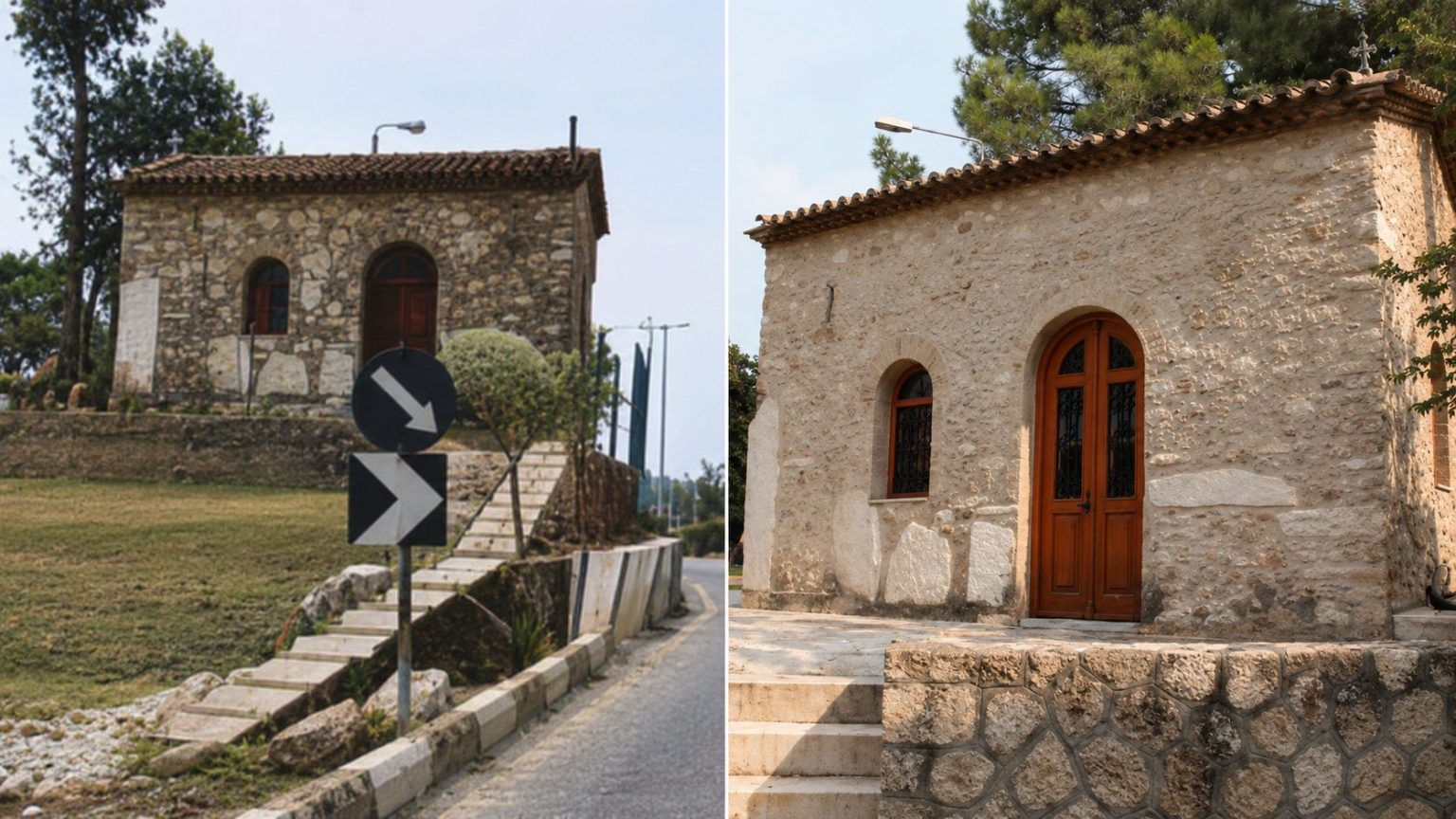 Πώς μετακινήθηκε ένα ολόκληρο εκκλησάκι του 16ου αιώνα για να διαπλατυνθεί η λεωφόρος Κηφισίας