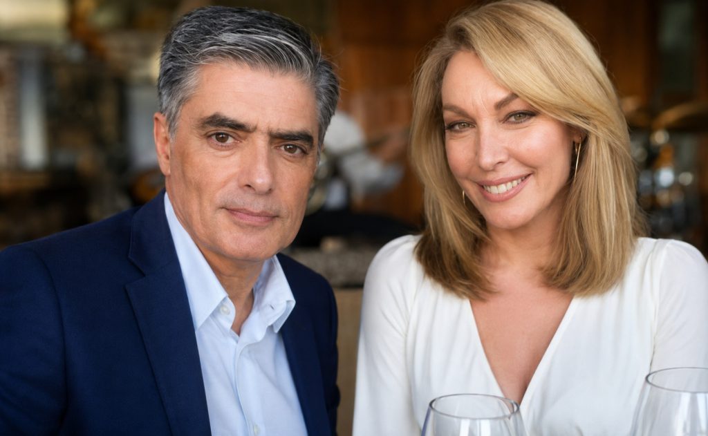 Νίκος Ευαγγελάτος: Η σπάνια κοινή εμφάνιση με την αδερφή του, Νάντια