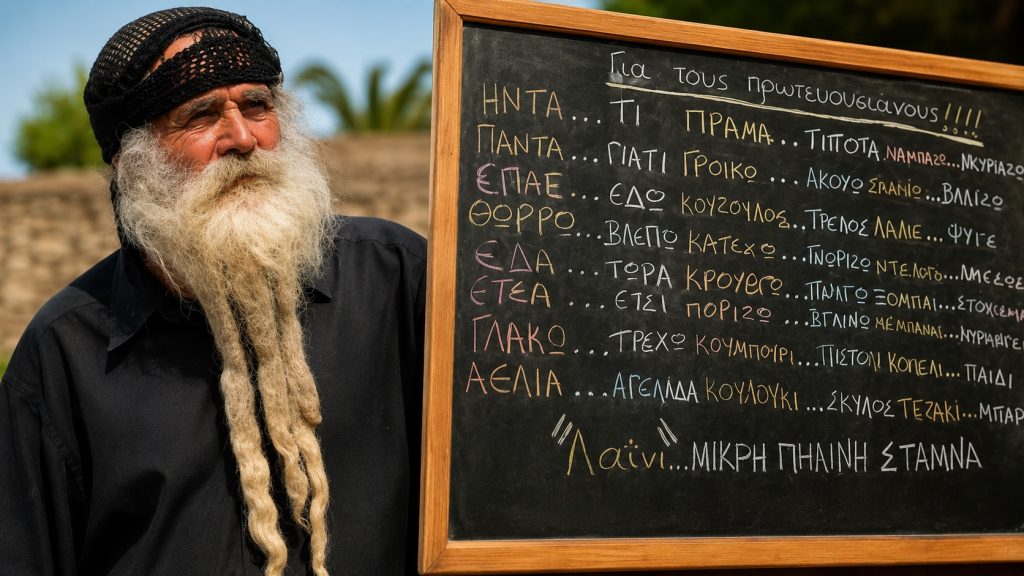 Ομιλείτε κρητικά: Η Κρητική διάλεκτος και το κρητικό γλωσσάρι.