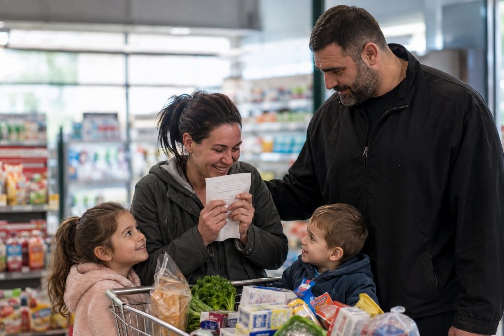 Υπεύθυνος σούπερ μάρκετ πρόσφερε δωρεάν τρόφιμα σε μητέρα που ζήτησε βοήθεια