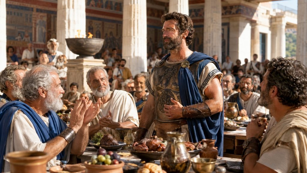 Ποιοι είχαν το προνόμιο να γευματίζουν δωρεάν στο πρυτανείο της αρχαίας Ελλάδας;