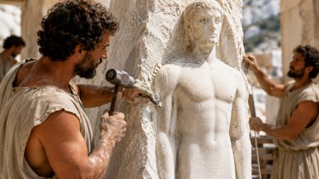 Από το λατομείο στο ιερό: Η τεχνική κατασκευής των Κούρων και Κορών