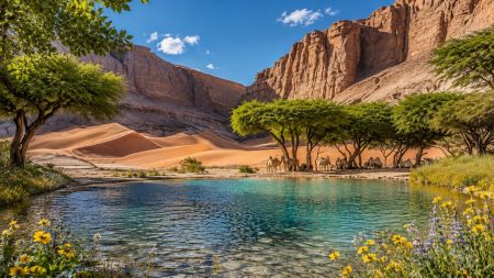 Η Guelta D’ Archei είναι μια εντυπωσιακή όαση ζωής ανάμεσα στους βράχους της Σαχάρας