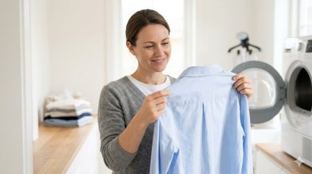 Πώς μπορούν τα παγάκια να μειώσουν το τσαλάκωμα των ρούχων στο στεγνωτήριο