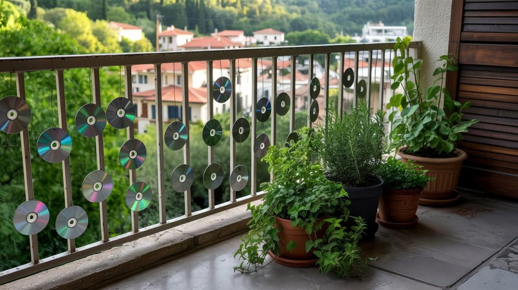 Γιατί πολλοί κρεμούν CD στα μπαλκόνια τους και ποιος είναι ο πρακτικός λόγος