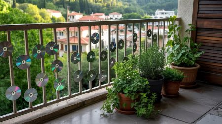 Γιατί πολλοί κρεμούν CD στα μπαλκόνια τους και ποιος είναι ο πρακτικός λόγος