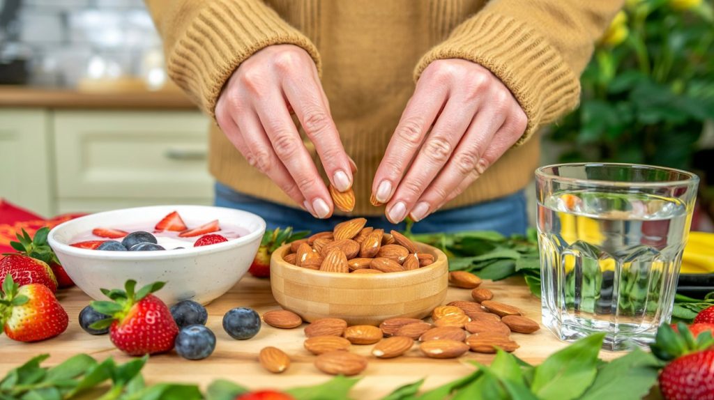 Πώς τα αμύγδαλα επηρεάζουν την όρεξη και τη λειτουργία των ορμονών