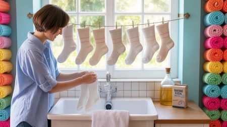 Πώς να καθαρίζετε τις κάλτσες και να αφαιρείτε τους δύσκολους λεκέδες