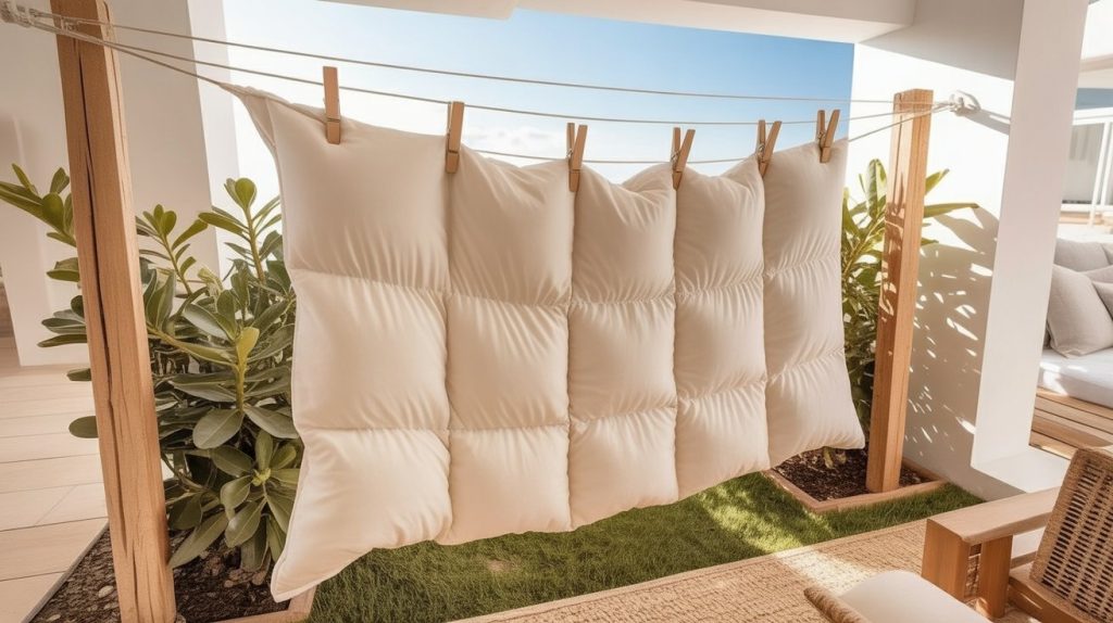 Πώς να πλύνετε το πάπλωμα όταν δεν χωράει στο πλυντήριο