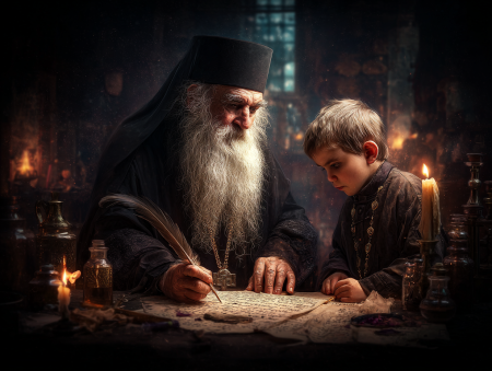 Πριν γίνει γνωστός συγγραφέας, αντέγραφε ψαλμούς για να βοηθήσει τον ιερέα πατέρα του