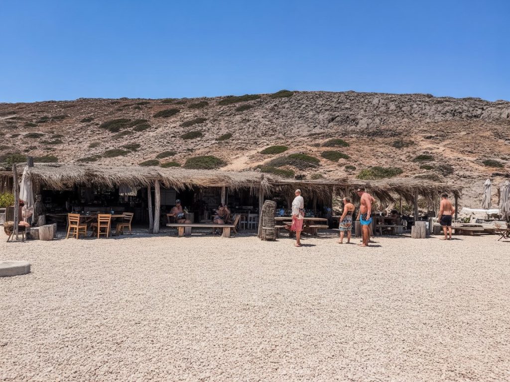 Θεσσαλονικιός άνοιξε beach bar σε βραχονησίδα και ζει εκεί μόνος από επιλογή