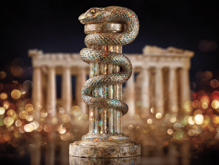 Τι συμβολίζει το φίδι γύρω από το ραβδί στο ιατρικό έμβλημα