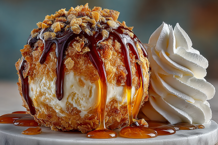 Τηγανητό παγωτό: Μια απλή και απολαυστική συνταγή για ιδιαίτερες περιστάσεις