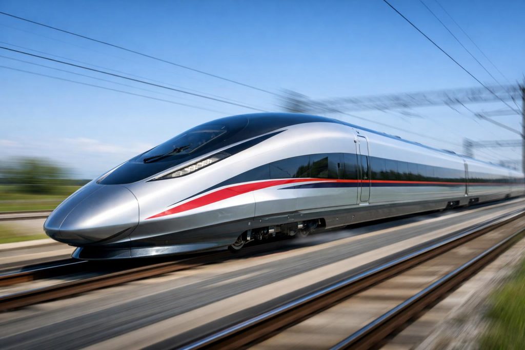 Η Κίνα παρουσίασε νέο τρένο υψηλής ταχύτητας που φτάνει έως 450 χλμ./ώρα