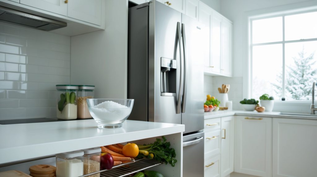 Αλάτι στο ψυγείο:Μια απλή και φυσική λύση για οσμές και υγρασία