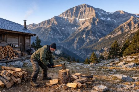 Από την Κατερίνη στον Όλυμπο: Ένας άνθρωπος που επέλεξε να ζήσει στη φύση