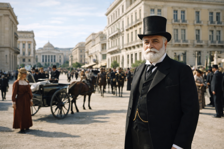 Ευεργέτης ή αδίστακτος τραπεζίτης: Μια ανασκόπηση στη ζωή και το έργο του Ανδρέα Συγγρού