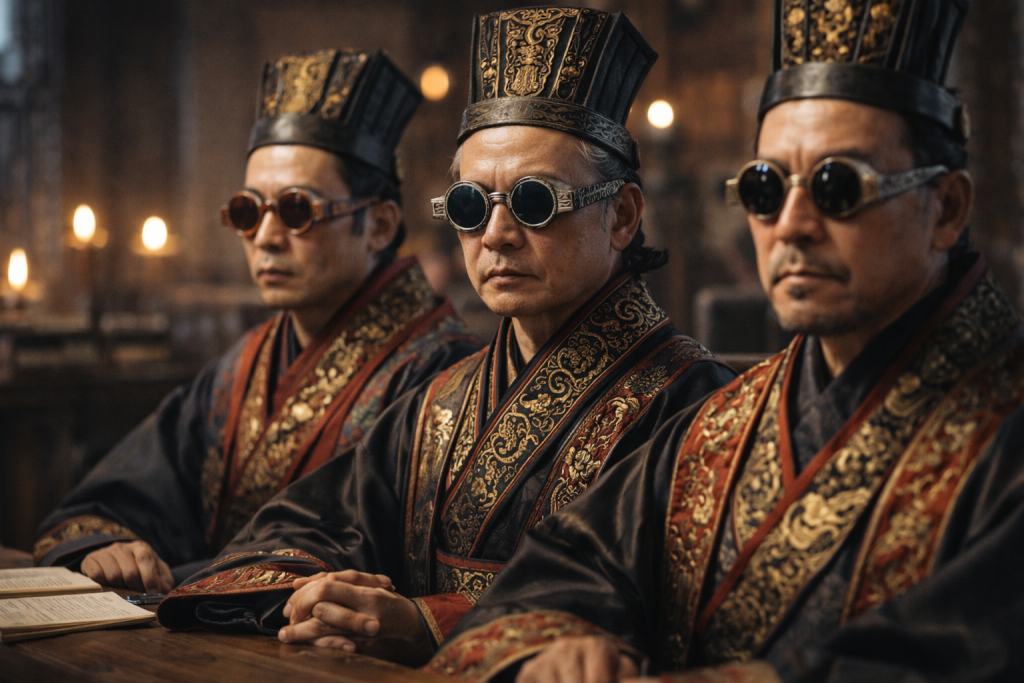 Γιατί οι δικαστές στην αρχαία Κίνα φορούσαν τα γυαλιά ηλίου