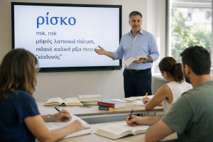 Η σημασία της λέξης ρίσκο και η διαφορά της από την έννοια του κινδύνου.