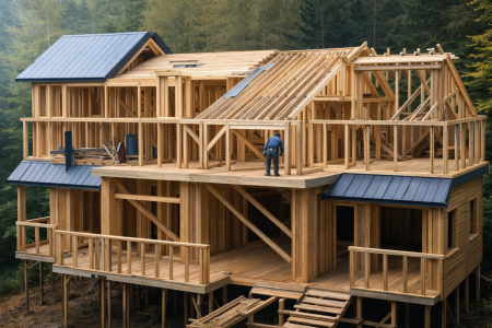 Ο άνθρωπος που έχτισε μόνος του ένα τεράστιο σπίτι σε 180 ημέρες