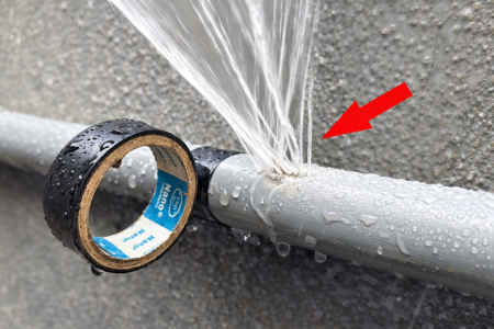 Οδηγός βήμα προς βήμα για τη στεγανοποίηση σωλήνων pvc σε περιπτώσεις διαρροής