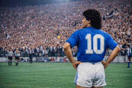 Όταν ο Ντιέγκο Μαραντόνα υποκλίθηκε στην ατμόσφαιρα της τούμπας μετά το 1-1 με τον ΠΑΟΚ