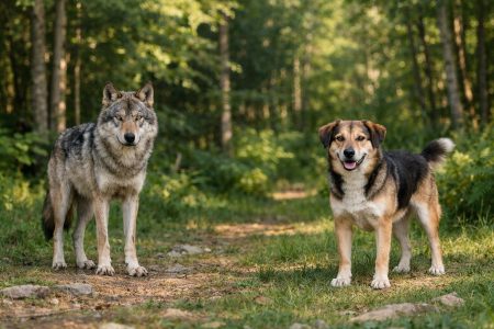 Ποιες είναι οι βασικές διαφορές ανάμεσα στους σκύλους και τους λύκους