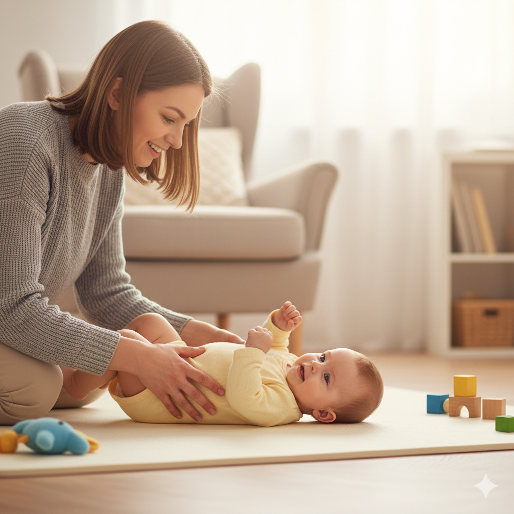 Πότε το μωρό γυρίζει μπρούμυτα και πώς να το υποστηρίξετε