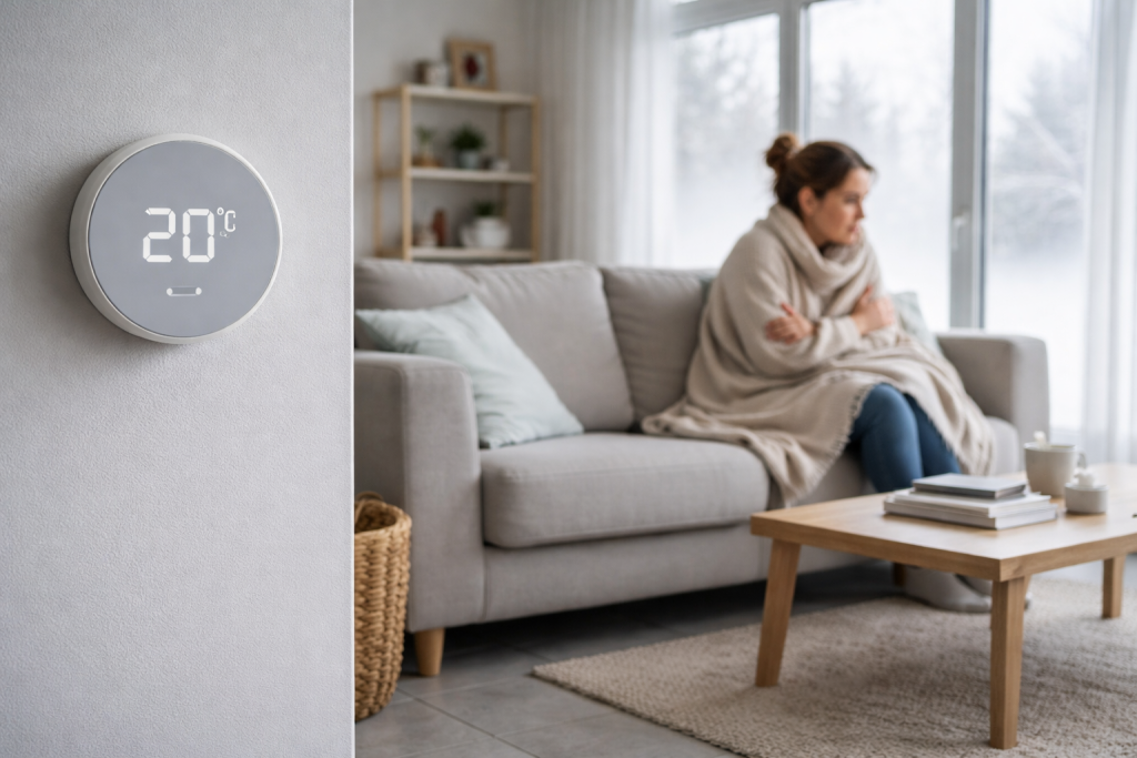 Πρακτικές συμβουλές για να διατηρήσετε το σπίτι σας ζεστό χωρίς να αυξήσετε τη θερμοκρασία.