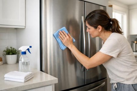 Συμβουλές για να διατηρείτε το ψυγείο inox καθαρό και χωρίς σημάδια
