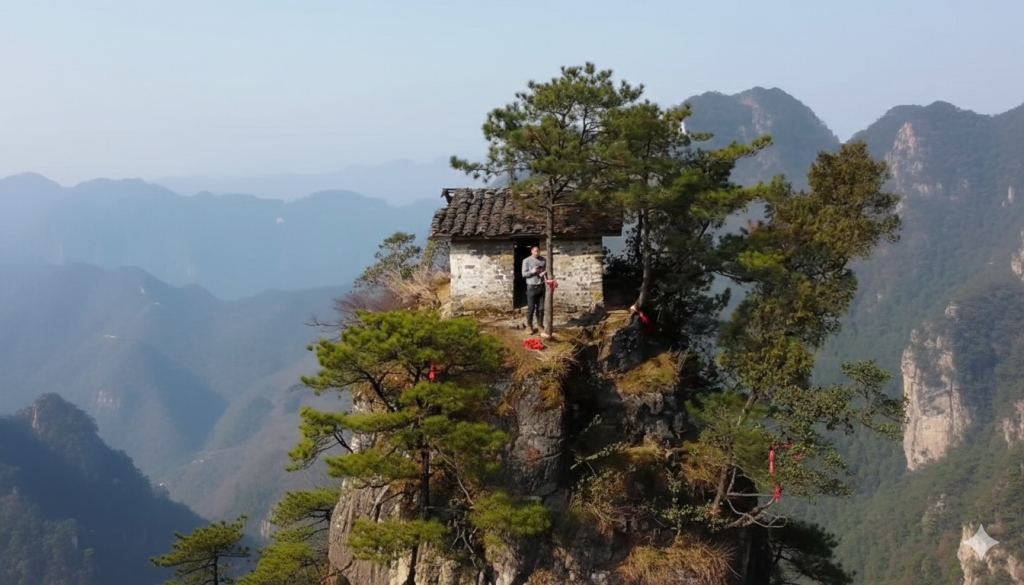 Το μυστήριο του σπιτιού στον γκρεμό: Μια κατασκευή που αψηφά τη βαρύτητα στα βουνά του Γκουιζού