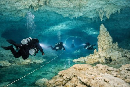 Το υποβρύχιο σπήλαιο Ox Bel Ha στο Μεξικό ξεπερνά τα 524 χιλιόμετρα σε χαρτογράφηση
