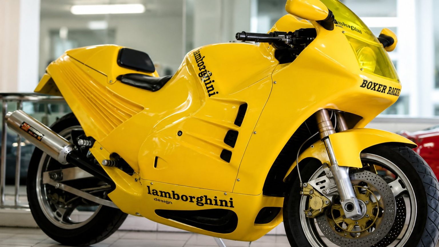 Η σπανιότερη Lamborghini που κατασκευάστηκε ήταν μοτοσικλέτα: Έφτιαξαν μόνο 6 και σήμερα σώζονται 4